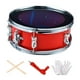 thumbnail image 5 of Tambor de caja de 13 pulgadas, batería musical, juguete educativo profesional portátil con correa para el hombro. rojo, 5 of 9