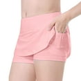 thumbnail image 6 of Coerni Girls' Tennis Skirt Sports Summer Sports Kids Athletic Running Yoga Shorts Skirts Casual School Workout Pockets Shorts, 6 of 9