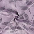 thumbnail image 6 of Superior Blackout Leaves Light Filtering Grommet Curtain Panel Set, 52"x84", Wisteria, 6 of 7