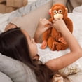 thumbnail image 3 of Punch Monkey Plush 11.8 Inch - Super Soft Cute Plush & Monkey Toy - Stuffed Monkey Plush & Monkey Stuffed Animal Pillow Cushion, 3 of 6