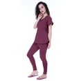 thumbnail image 2 of Moomaya Womens Nightwear Set Pyjama Cotton Sleepwear 2 Pcs Nightdresses, 2 of 7