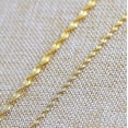 thumbnail image 3 of Venta al por mayor, 5 piezas, fabricación de joyas de bricolaje, doble onda de agua, collares rellenos de oro de 18 k, cadenas, 18 pulgadas, 3 of 3