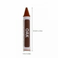 thumbnail image 3 of XIBUFE 2026 New Crayon (Light Brown)|: Wood Furniture Repair Kit Wooden Scratch Repair Markers and Wax Sticks for Wood Stains Scratch Hardwood Wooden Floors Tables for Home, Office, Workshop, 3 of 6