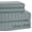 Silver, variant on 800 Thread Count Light Weight Soft Sheet Set - - Full Size - Striped COLORS Sheet Set - 4 Pieces - { White } Exactly Fit Mattress 21" Inches By KM LINEN