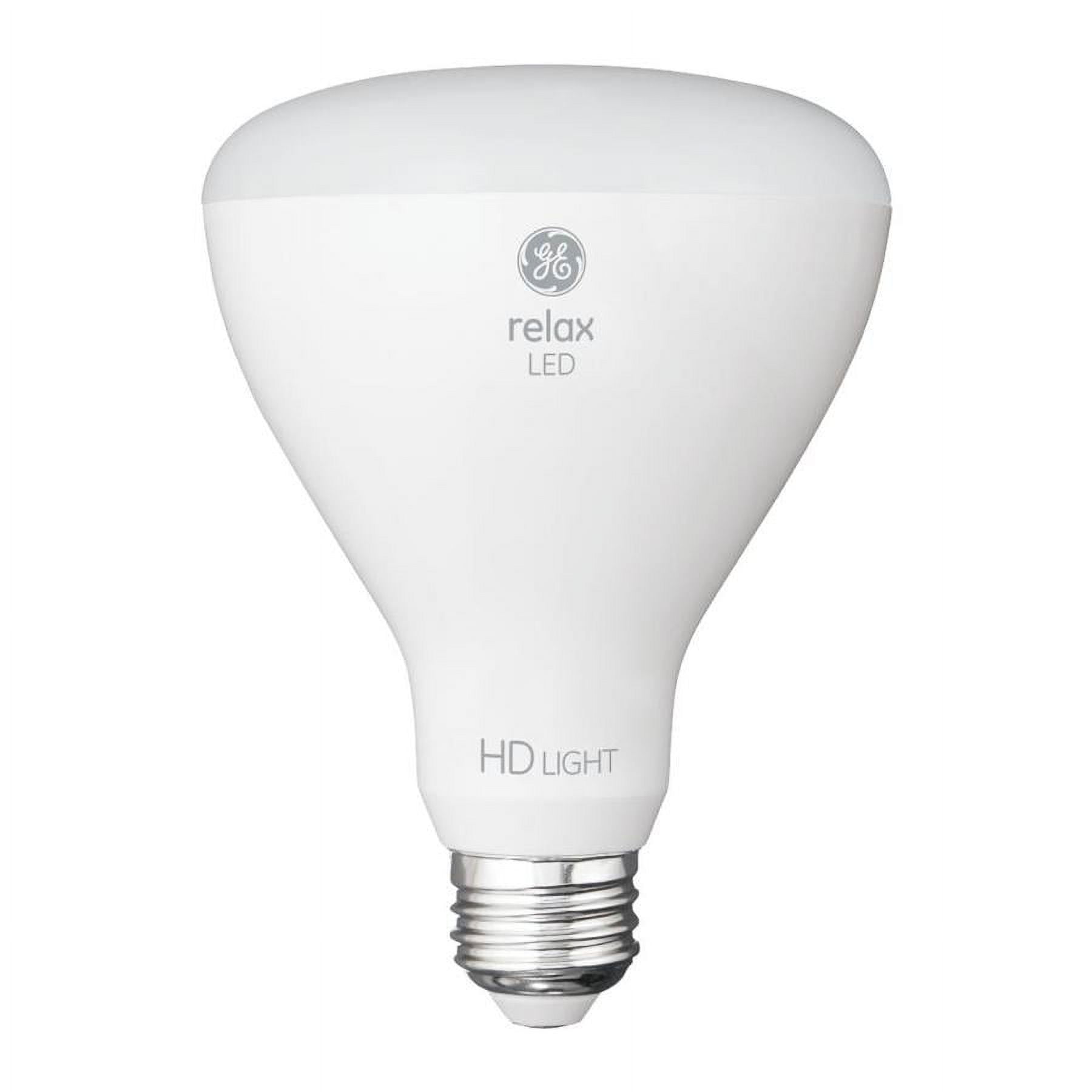 GE Relax 2-Pack 65 W Equivalent Dimmable Soft White R30 LED Light Fixture Light Bulb