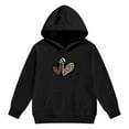 thumbnail image 4 of Tiijoy Valentine's Day Tracksuit for Girls Hoodie Sweatpants Sweatsuit, Sizes 2-3, 4 of 5