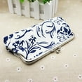 thumbnail image 2 of Stylago Cute Floral Clutch Wallet for Women Kisslock Button Vintage Purses Wallets Ladies Shopping Phone Handbag White, 2 of 6