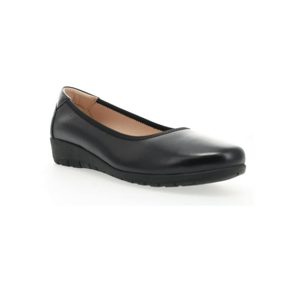 Propet Womens Yara Leather Slip On Wedge Heels