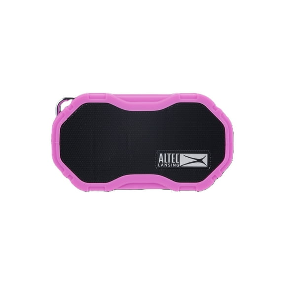 Altec Lansing Baby BoomWireless Portable Bluetooth Speaker, Pink Black