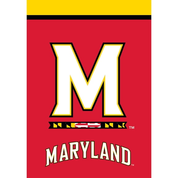 Briarwood Lane Garden Flag 12x18 For Outdoor Maryland Terrapins NCAA Licensed Garden Flag Flags For Outside