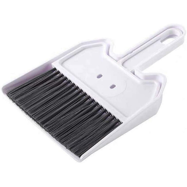 Mini Plastic Cleaning Brush and Dustpan Set, Small Brush Small Dustpen Pack  of 1