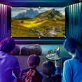 thumbnail image 1 of TIMIFIS Projection Curtains Projector Screen Movie Projector Screen 16:9 Foldable and Portable Anticrease Indoor Outdoor Projection Double Sided Video Projector Screen for Home, Party,Camp, 1 of 5