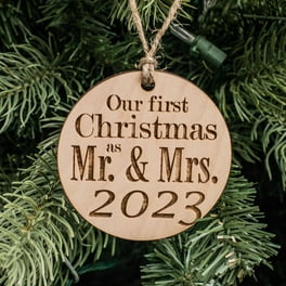 Ornament - Christmas Cheer - Raw Wood 2x3in Ornament - Christmas Cheer - Raw Wood 2x3in