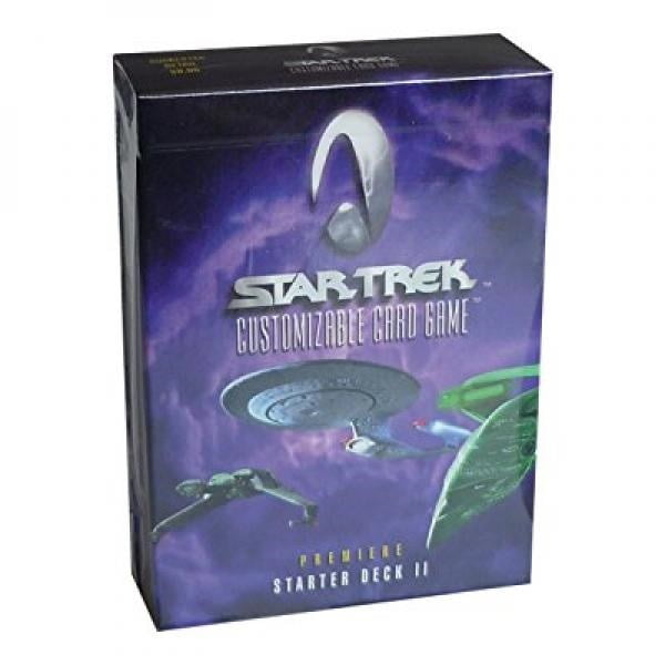 Premiere Starter Deck Enhanced 2-Player Game Set Sealed Star Trek CCG 
