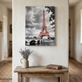 thumbnail image 3 of Canvas Wall Art, Retro Towers Framed Canvas Prints for Kitchen Bedroom, Vintage Building Botanical Small Gallery Wrapped Wall Decor for Home Office, Gifts, 8"x12" Ship Next Day, 3 of 9