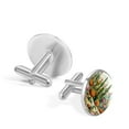 thumbnail image 3 of Cactus Stylish Mens Cufflink Set for Formal Attire, Made of Stainless Steel, for Special Occasions, 3 of 6