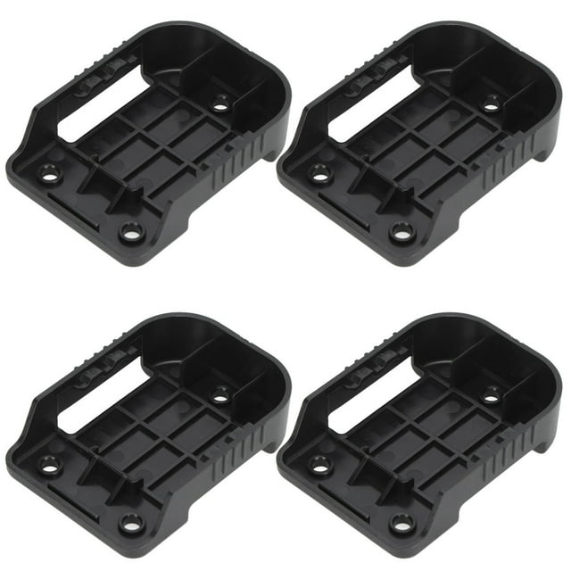 10 piezas de soporte de montaje de batería para herramientas eléctricas, hebilla de estante de almacenamiento de baterías de litio para Bosch 18 V