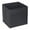 Black 12*12*12in, variant on Unique Bargains Fabric Storage Cube Storage Bin Storage Basket Coffee 12*12*12in