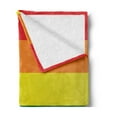 thumbnail image 2 of Pride Soft Flannel Fleece Blanket, Simplistic Design of LGBT Flag Rainbow Colors Gender Freedom Gay Community Love Wins, Cozy Plush for Indoor and Outdoor Use, 70" x 90", Multicolor, by Ambesonne, 2 of 5