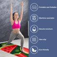 thumbnail image 2 of Watermelon Gym Towel with Storage Bag, 72.8"x26.8", Suitable for Yoga, Pilates, Fitness, etc. - Yoga Mat Towel, Gym Towels, Gym Towel, 2 of 6