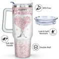 thumbnail image 4 of 13th Birthday Gifts Cup, 40 Oz Stainless Steel Tumbler with Handle & Straw, 13 Years Old Birthday Gifts for Girls Coffee Mug, 13th Birthday Decorations for Girls, Happy 13th Birthday Gifts for Girls, 4 of 6