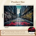 thumbnail image 3 of Graffiti Wallpaper Graffiti Alley Vibrant Street Art Peel and Stick Wall Murals 100"H x 144"W Removable PVC Wall Paper Self-Adhesive Wall Paintings Art Decor for Bedroom Living Room, 3 of 7