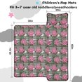 thumbnail image 5 of Pioneer Flower Floral Print Pattern Toddler Nap Mat for Teens Preschool Daycare, Teens Sleeping Mat Bag, Toddler Sleeping Bag with Pillow, 5 of 6
