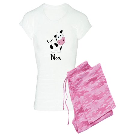 

CafePress - Moo Cow Pajamas - Women s Light Pajamas