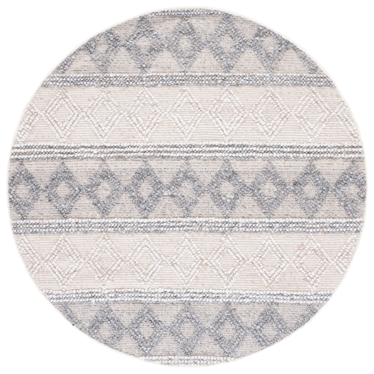 SAFAVIEH Natura Andrina Southwestern Area Rug, Ivory/Grey, 8' x 10'