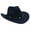 Navy, variant on Cowboy Hats for Women,Boho Chic Jazz Cap,All-Gender Versatile Boys Cowboy Hat,Camel
