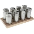 thumbnail image 1 of 8pcs Wooden Base 8pcs Smell Cylinder Set -Montessori Educational, 1 of 8