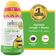 Zarbee's Children's Daytime Cough Syrup + Mucus, Berry, 4 fl. oz