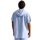 thumbnail image 4 of pstuiky camisetas de hombre, Camisa informal de lino de verano de color liso para hombre, manga corta, cuello alto, botones y bolsillos camisetas de hombre l, 4 of 9