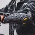 thumbnail image 4 of Tnobhg 1/2 Pairs Cycling Knee Elbow Guard Heavy Duty Joint Shell Windproof Flexible Lightweight Adjustable Fastener Tape Motorcycle Bike Leg Warmer Knee Pad Wrap Guard Protector, 4 of 8