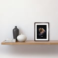 thumbnail image 2 of Hubble Space Telescope Image Colourful Sheets Of Debris From The Stellar Explosion Of N 49 DEM L 190 Supernova Remnant Artwork Framed Wall Art Print 9X7 Inch, 2 of 5
