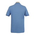 thumbnail image 2 of Playera Polo George Talla M Manga Corta Sólida con 3 Botones Azul Rey, 2 of 4