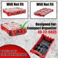 thumbnail image 3 of Inserto Organizador TidyTool M12INSTALLR3 para Taladro Milwaukee M12 2505-20 compatible con Packout 48-22-8435, 3 of 5