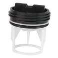 thumbnail image 3 of Tnarru Roller Drum Washing Machine Drain Pump Cover Drainage Pump Cover Sturdy Reliable Repacement Component Repair Part Accessories C, 3 of 8
