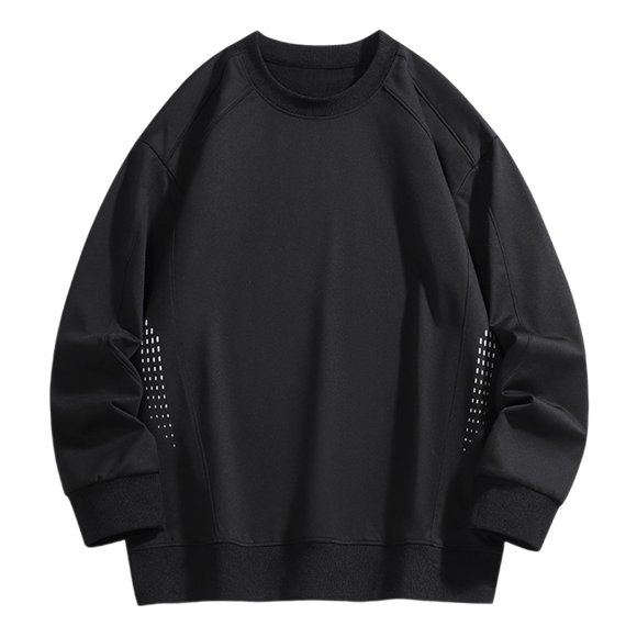 Npasoilc Tops for Men Fashion Men Winter Zipper Casual Long Sleeve V-Neck Sweatshirt