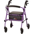 thumbnail image 1 of NOVA Journey Déambulateur à Roulettes en Acier, Violet, 1 of 10