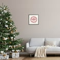thumbnail image 2 of Vintage Christmas Reindeer Feed Holiday Graphic Art Black Framed Art Print Wall Art, 2 of 7