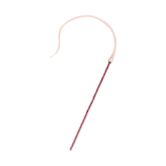 COCEQUC Simulated Mouse Tail Cat Toy Cat Teaser Funny Stick Silicone Long Tail Hot O5 L9R7