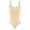 Beige, variant on 3 Packs Women's Shapewear Bodysuit Tummy Control Body Shaper Waist Snatching Body Suit Thong