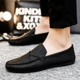 thumbnail image 2 of Men Loafers Casual Shoes New Handmade Moccasins Shoes Men 2024 Comfortable Driving Leather British Shoes Designer Male Sneakers, 2 of 5