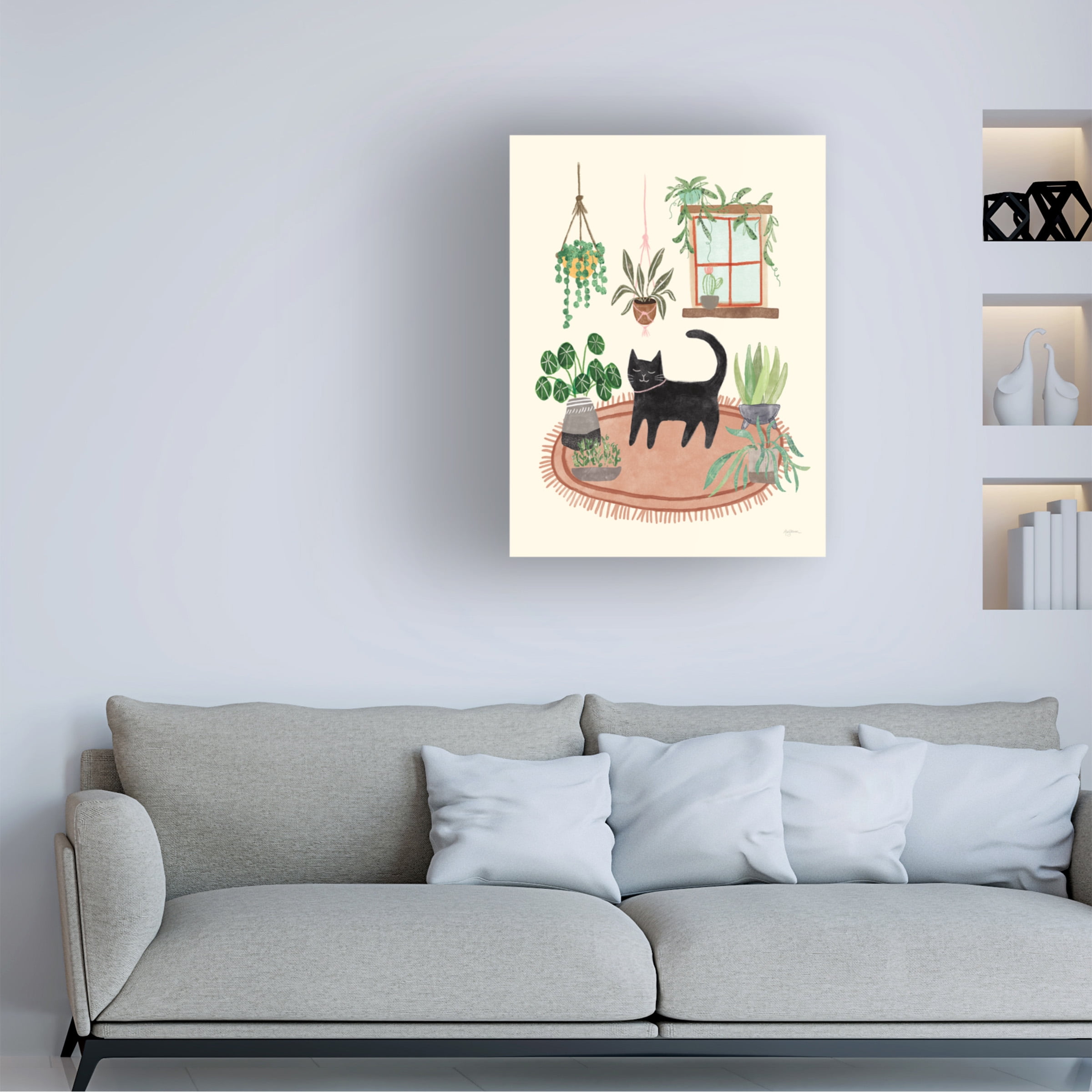 Mary Urban 'Urban Jungle IV' Canvas Art