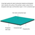 thumbnail image 2 of Antistatic rubber table mat, high-temperature workbench mat, non-slip rubber workstation mat, soldering mat for desk, heat-resistant rubber mat, 2 of 5