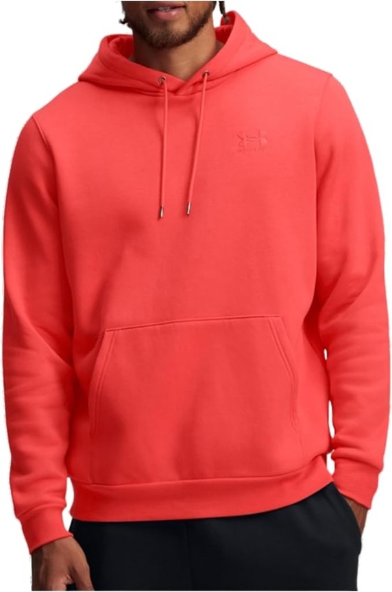 Under Armour Men's Hustle Fleece Hoodie KELLY GREEN | WHITE LG