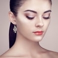 thumbnail image 2 of Pendientes Sonducket Pack de 2 Estilo vintage Largos con Borlas Galvanoplastia Mujer Plata, 2 of 6