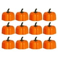 thumbnail image 1 of 12Pcs Candle Light Luminous Flameless Realistic Decorative Eye-catching Ghost Festival Decoration Battery Powered Halloween Pumpkin LED Electronic Candle Lamp Night Light Party Supplies, 1 of 8