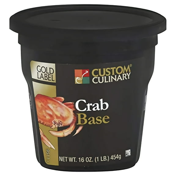 Gold Label Crab Base Paste, No Msg Added, 1 Pound Tub